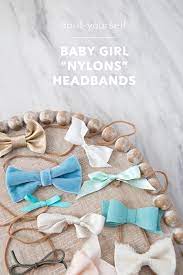 5 out of 5 stars. Wow How To Make Baby Girl Headbands Using Nylons
