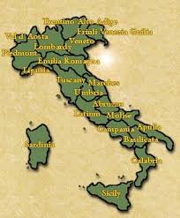 Here is a map of italy's regions with some of the major cities in each region marked: Regions And Cities Italy