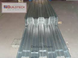 steel decking is used in construction