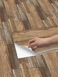 2pcs wooden pattern waterproof floor