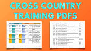 cross country training pdf 5 weeks of