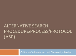Gently cleans and purifies the scalp and impurities. Ppt Alternative Search Procedure Process Protocol Asp Powerpoint Presentation Id 1558167