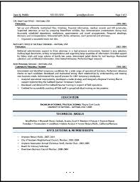 Paralegal Resume Example Sample Paralegal Resume Cover Letter