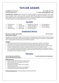 Executive Assistant Resume Examples Free Resume Templates
