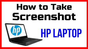 how to take a screenshot in hp laptop