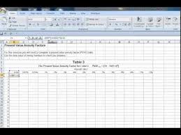 Videos Matching Excel Pv Annuity Factor Table Formula Revolvy