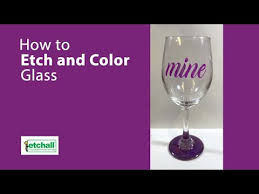 How To Etch And Color Glass