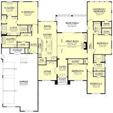 plan 80867 transitional modern style