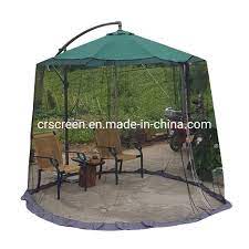china patio umbrella cover mosquito