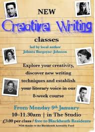 Creative writing classes Eventful