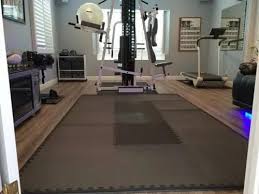 black gym flooring mat at rs 600 piece