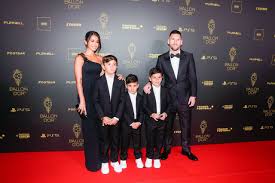 lionel messi and family dazzle in louis
