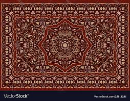 persian colored carpet royalty free