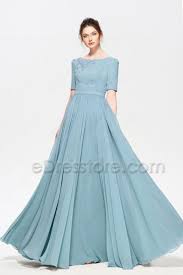 Blue Bridesmaid Dresses Edres