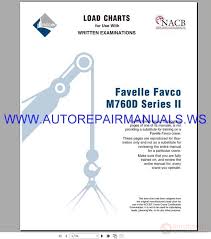 Favelle Favco M760d Series Ii Load Charts Written