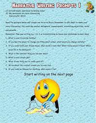 Narrative Writing Prompts 1 worksheet
