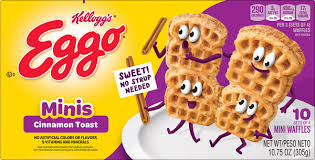 eggo waffles cinnamon toast minis
