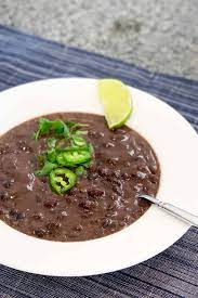 7 minute quick and easy black bean soup