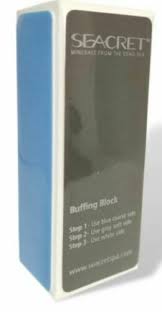 seacret 4 way nail buffer buffing block