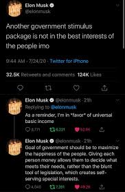 Elon musk recently declared that a tweet which cost him and tesla $20 million in fines — each — was, in hindsight, worth it. this week, he told twitter he deleted his tesla job titles, and we're wondering if we can do the same. Robert Reich On Twitter So Let Me Get This Straight Elon Musk Doesn T Think The Government Should Bail Out The American People During The Worst Economic Crisis Since The Great Depression But