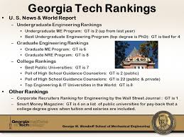 The George W Woodruff School Of Mechanical Engineering Georgia Tech