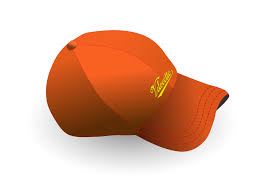 orange cap headgear png clipart