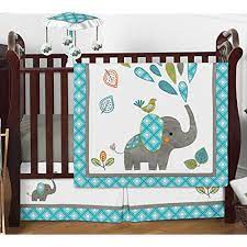 boy baby bedding 4 piece crib set