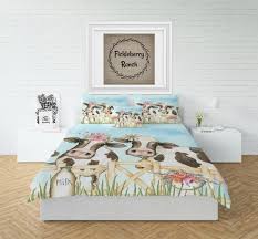 Farmhouse Bedding Cow Comforter Duvet