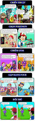 Truyện tranh hài - Sự khác nhau giữa anime và game Pokemon