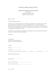Free Notarized Letter Of Employment Templates At
