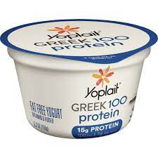 greek 100 vanilla flavor yogurt yoplait