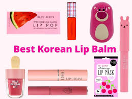 10 korean lip balms beautiful k beauty