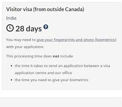 canada visa processing time