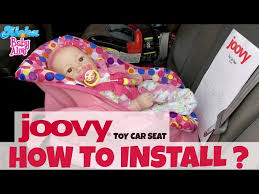 How To Install Joovy Toy Car Seat In