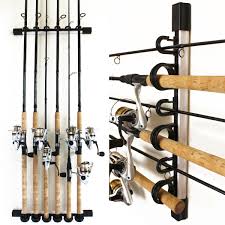 fishing rod storage rack