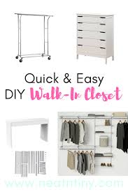 The best thing about this closet system just might be its ability to adapt to any setting; Our Diy Walk In Closet