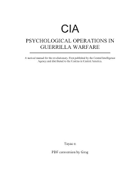 psychological operations in guerrilla