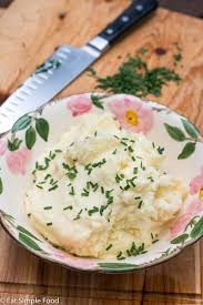 creamy mashed riced potatoes recipe