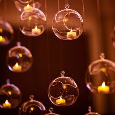Hanging Glass Baubles For Hire