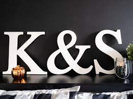 Buy Wooden Letters For Home Decor Large