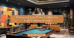 Epic Paint Colors For Your Gaming Room