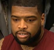 Trent Williams Washington Redskins offensive lineman Trent Williams says referee Roy Ellison cursed at him during Sunday&#39;s game in Philadelphia. - trent-williams