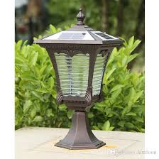 Outdoor electrical installations are no different. 2021 New Arrivals Solar Power Post Lamps Outdoor Waterproof Brown Garden Lights Decorative Landscape Solar Light Led Post Lighting Fixtures From Lamloon 167 34 Dhgate Com