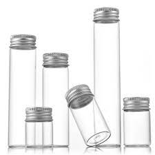 Small Glass Containers Portable Sample