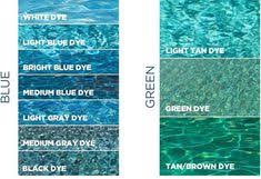 Finish Your Swimming Pool Water Color Finish Options
