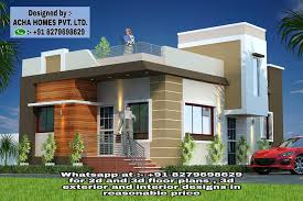 house front elevation for single floor