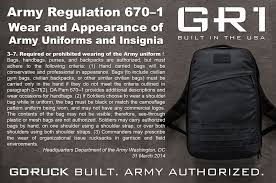 reference army regulation 670 1