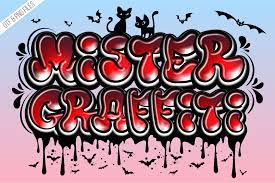 mister graffiti font by u