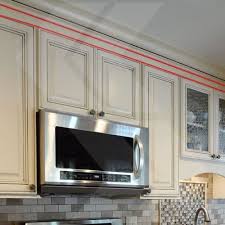 Installing upper wall cabinets from a ceiling or soffit. Designing A Kitchen With An 8 Ceiling Cabinets Com