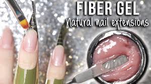 fiber gel strong natural looking nail